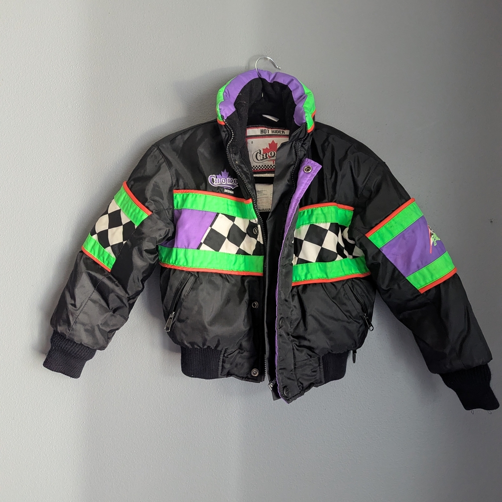 Vintage kids hot rider choko jacket size 8
